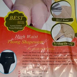 Thong compression shape wear never worn